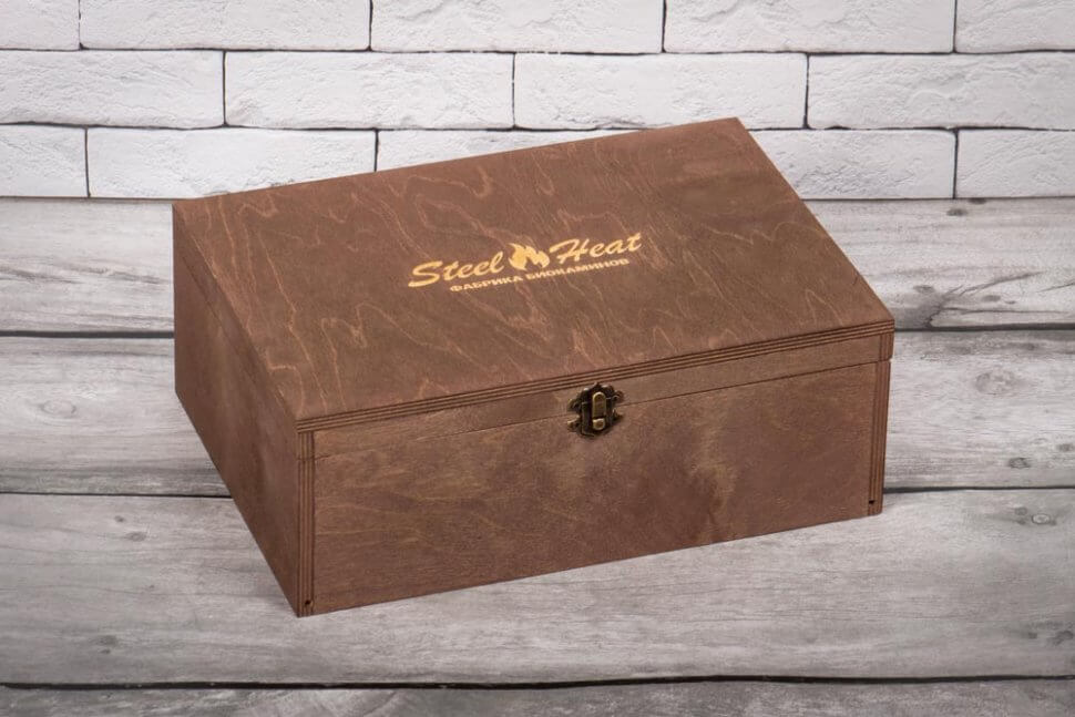 Подарочный набор SteelHeat PREMIUM BOX ZEVS + деревянная коробка + стартовый комплект