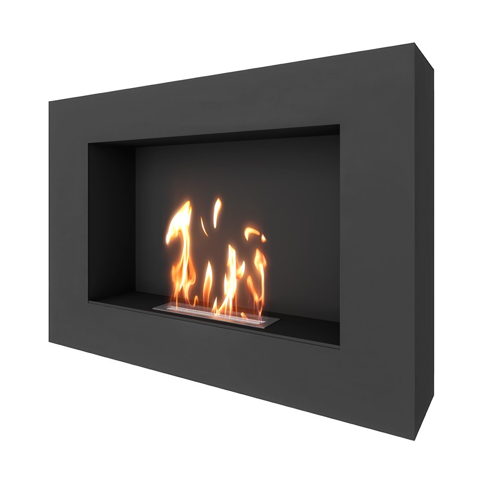 Биокамин SteelHeat WALL GRAND 900 LITE черный Биокамин SteelHeat WALL GRAND 900 LITE черный