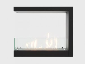 Встроенный биокамин Lux Fire Торцевой 755 М