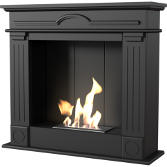 Биокамин в портале Kratki DECEMBER Черный лего