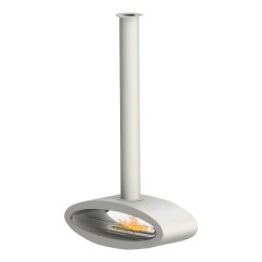 Подвесной биокамин Ellipse Biofire белый